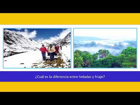 ¿Cuál es la diferencia entre Heladas y Friaje?