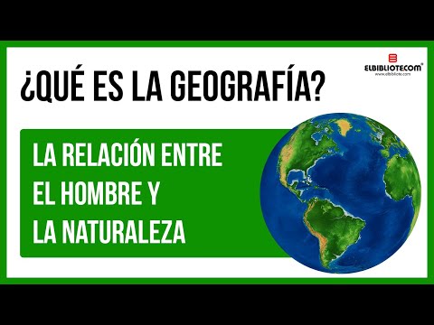 Concepto de geografía 🌍