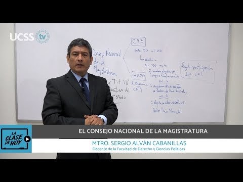 UCSSTV: La clase de hoy (Consejo Nacional de la Magistratura)