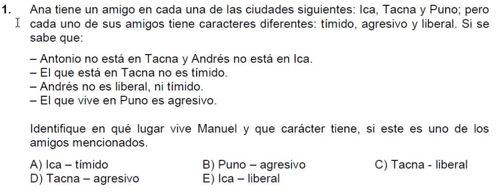 Razonamiento Matemático Semana 19 Pre San Marcos- Ejercicio 1 